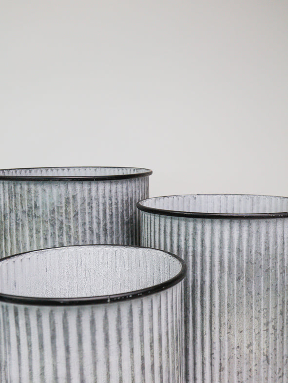 Zinc 3 pot collection.
